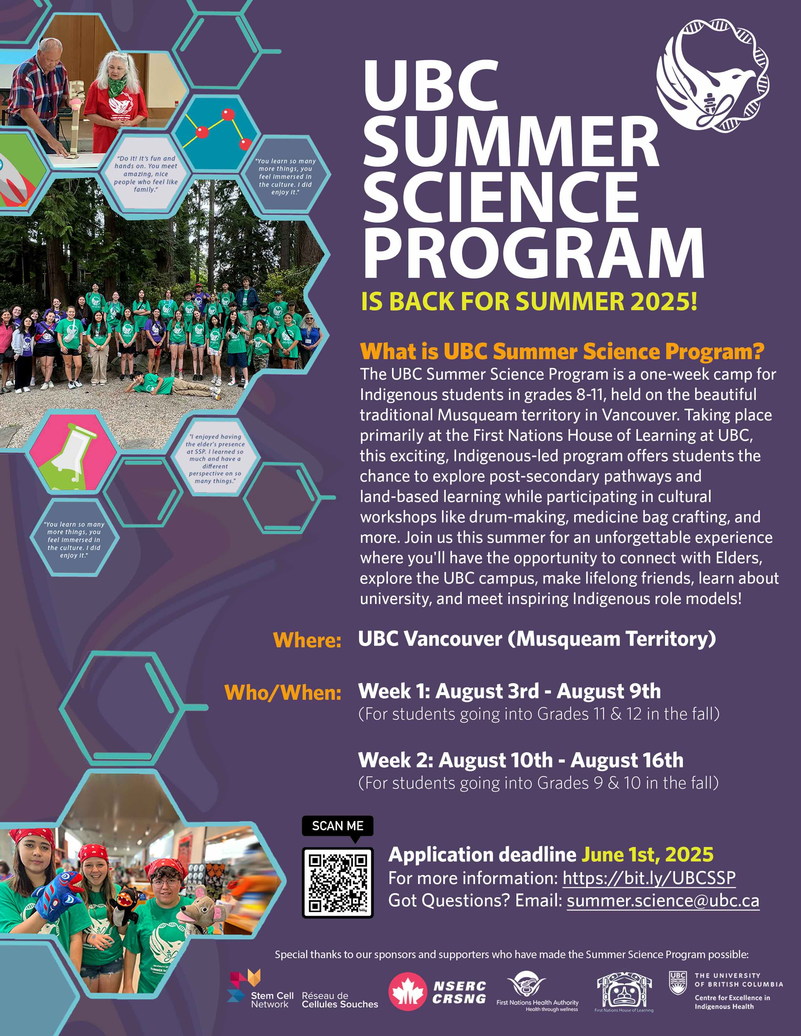 UBC Summer Science Program 2025