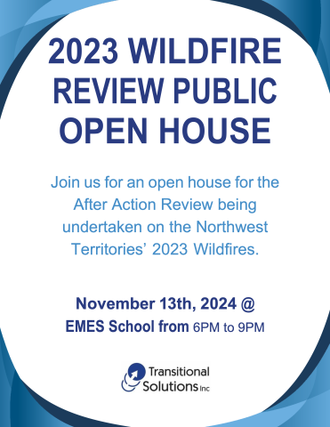 2023 WILDFIRE REVIEW PUBLIC OPEN HOUSE