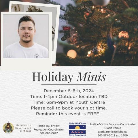 Photo Booth 'Holiday Minis' with Cody Mantla (Dec. 5-6)