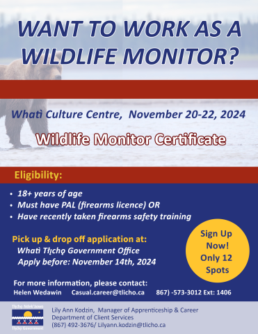 Wildlife Monitor Certificate