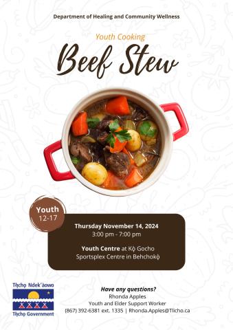 Youth Cooking: Beef Stew