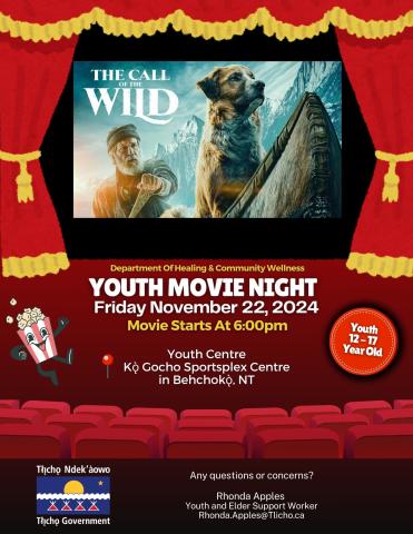 YOUTH MOVIE NIGHT: CALL of the WILD