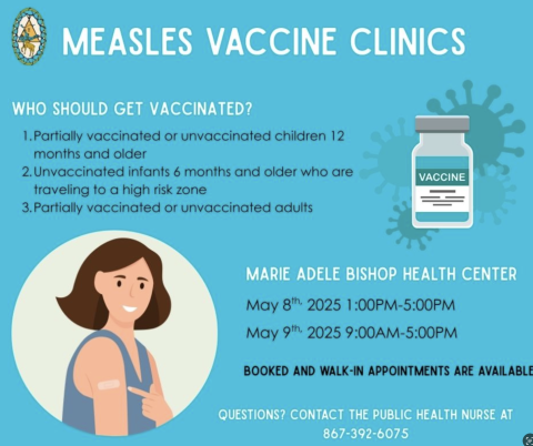 MEASLES VACCINE CLINICS