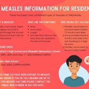 MEASLES VACCINE CLINICS