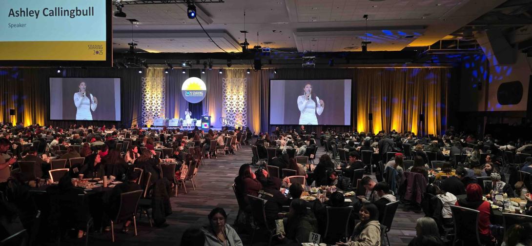 Tłı̨chǫ Youth Attend Indspire’s Soaring: Indigenous Youth Empowerment Gathering