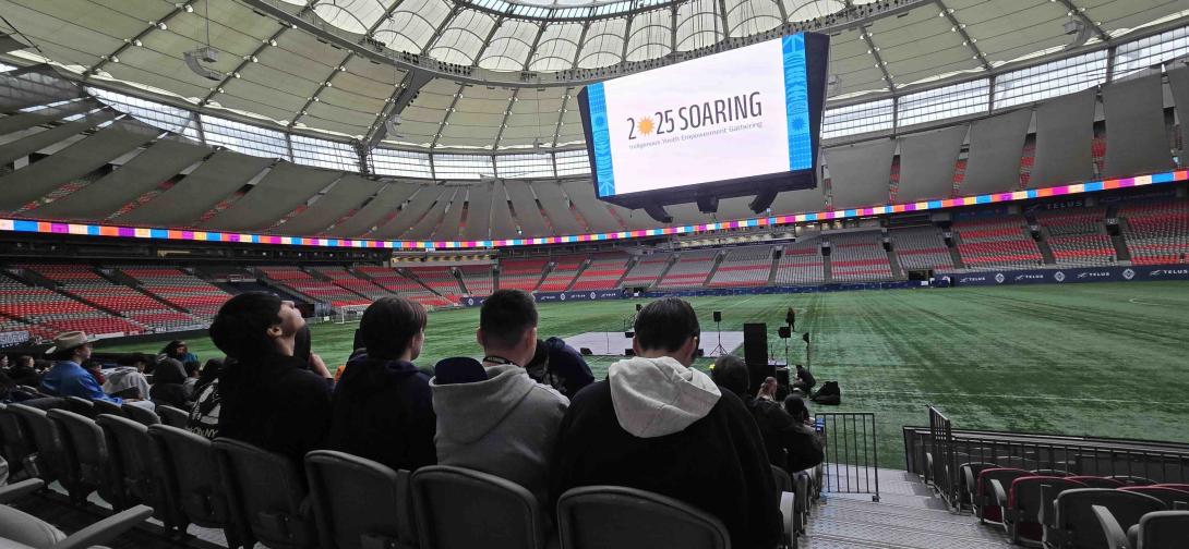 Tłı̨chǫ Youth Attend Indspire’s Soaring: Indigenous Youth Empowerment Gathering