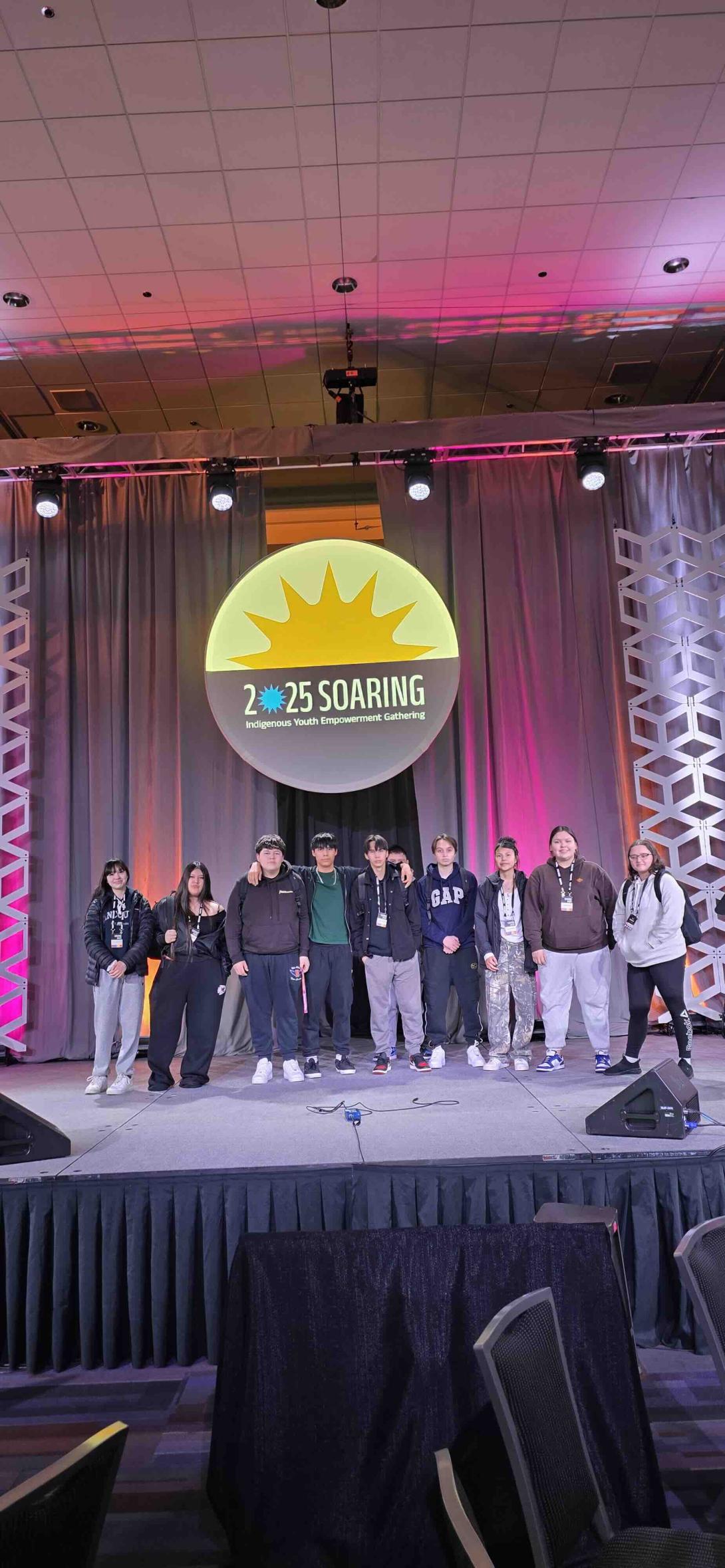 Tłı̨chǫ Youth Attend Indspire’s Soaring: Indigenous Youth Empowerment Gathering