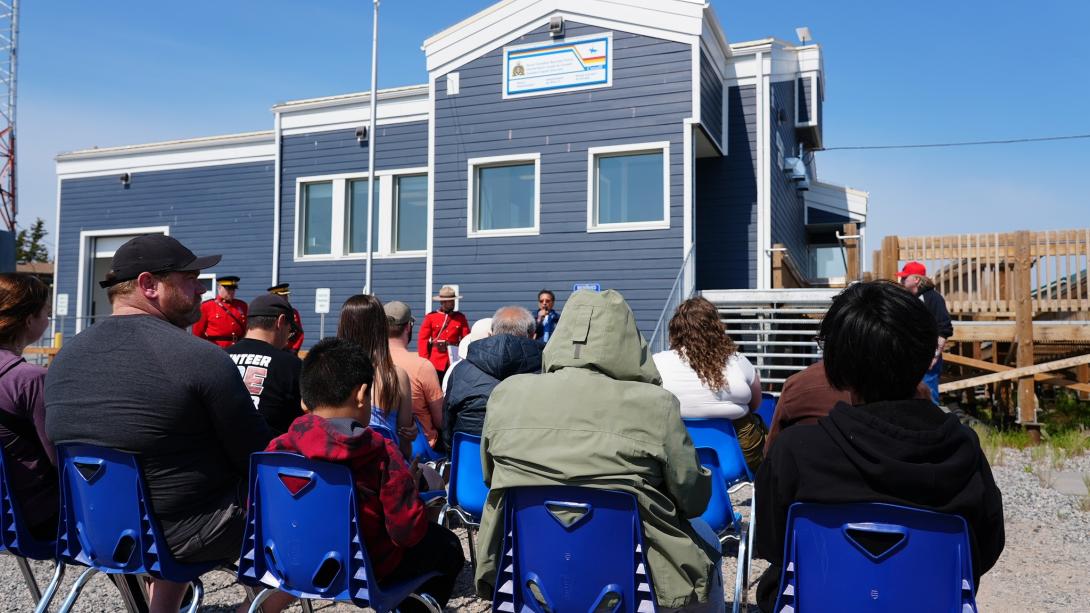 RCMP Opening Ceremony in Whatı̀