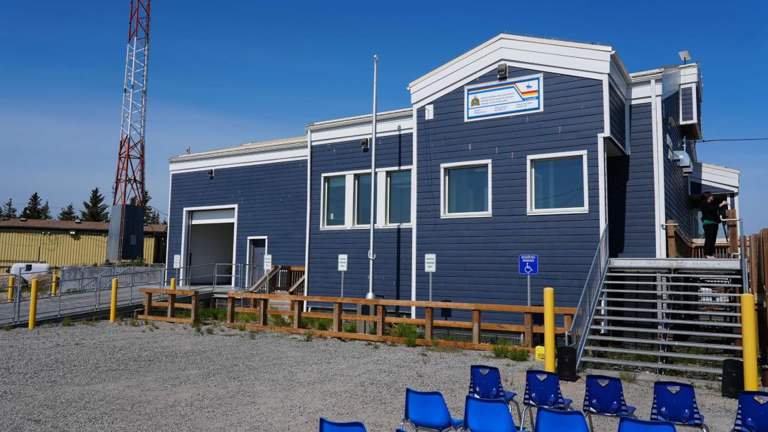 RCMP building in Whatı̀
